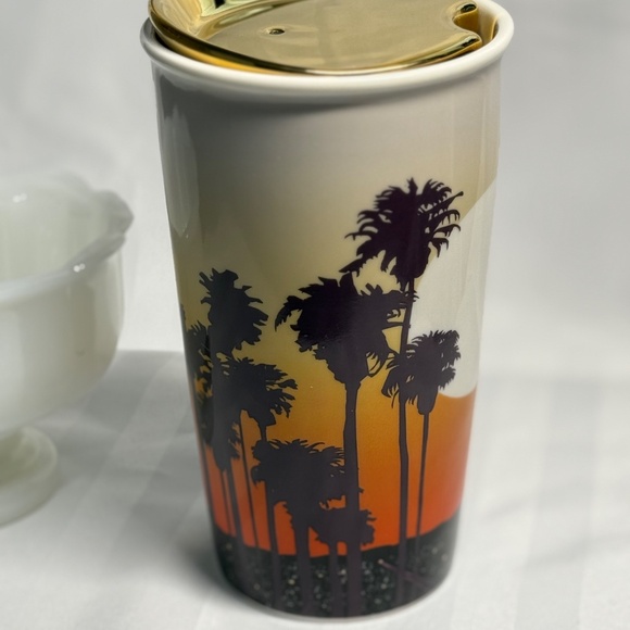 Starbucks 2015 LA California Ceramic Tumbler – Collectible Souvenir Mug - Picture 4 of 5